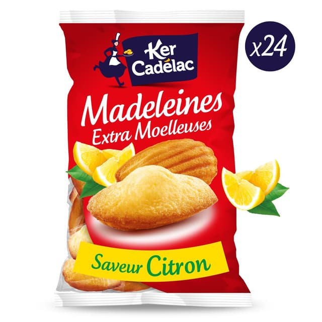 3259426039294 - Ker Cadélac - Madeleines Citron Extra Moelleuses