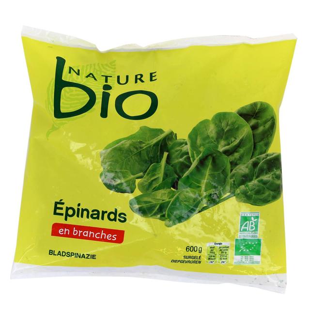 3257980629494 - Nature Bio - Épinards en branches Bio