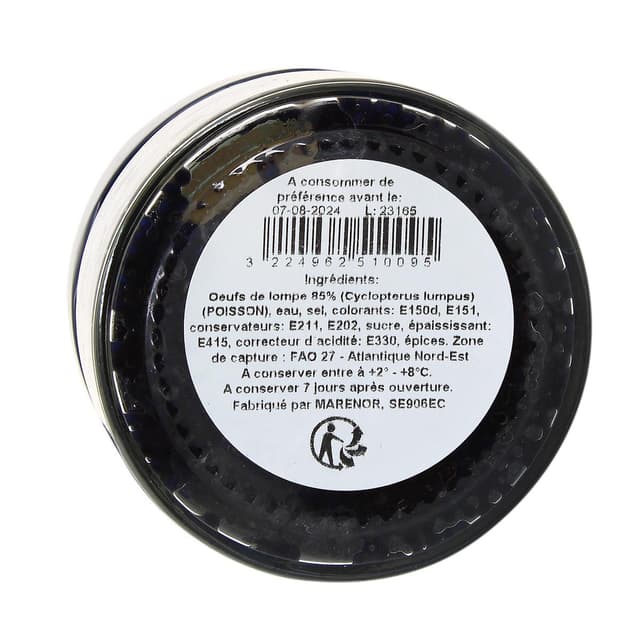 3224962510095 - Nordland - Oeufs de Lompe Noir