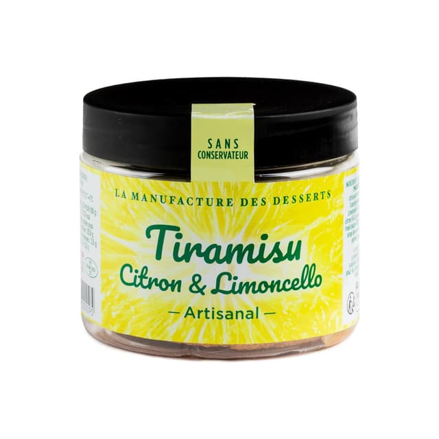 3426720000095 - La manufacture des desserts - Tiramisu Citron & Limoncello Artisanal