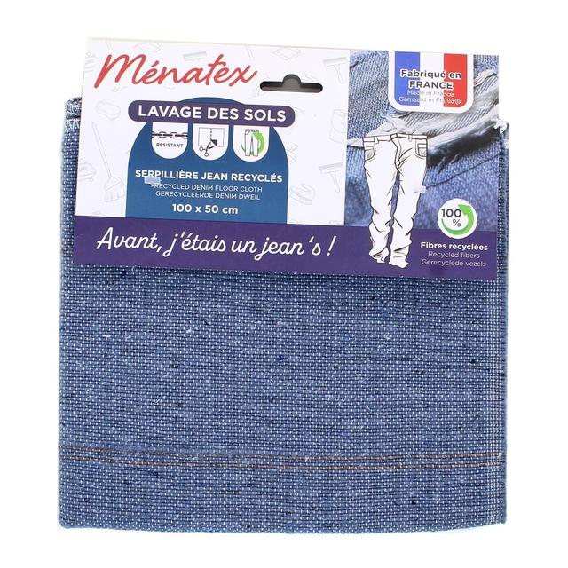 3061050000195 - La Ménagère - Serpillière Jean Recyclé Post consumer