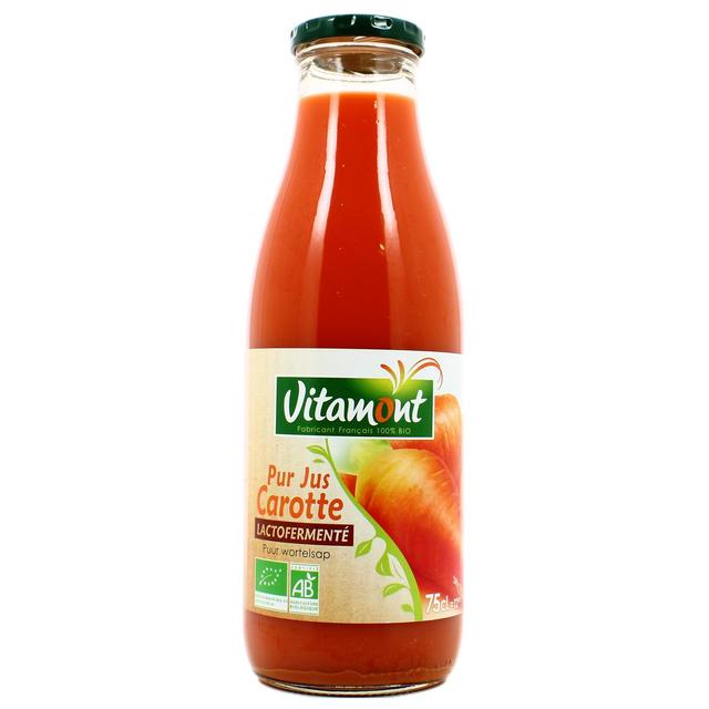 3289196500595 - Vitamont - Pur jus de carotte lactofermenté bio