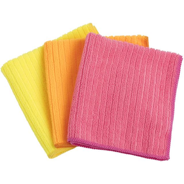 3543534950795 - Elephant - Lot de 3 lavettes microfibre