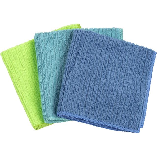 3543534950795 - Elephant - Lot de 3 lavettes microfibre