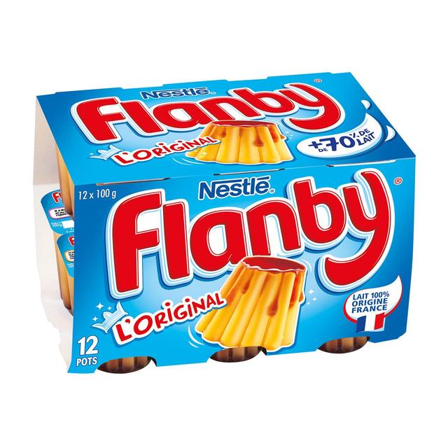 3023290021095 - Flanby - Flan Vanille Nappé Caramel