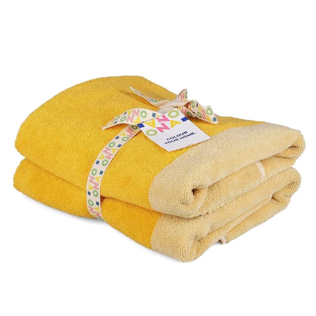 5410595781195 - Collection Pixie - Serviette de bain 50x100cm sunny yellow