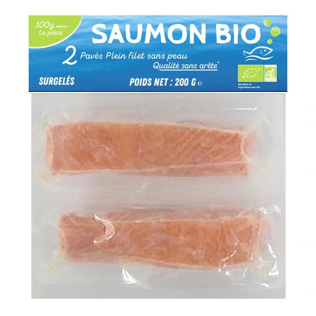 3426430001795 -  - Pavé de Saumon Bio sans peau sans arête