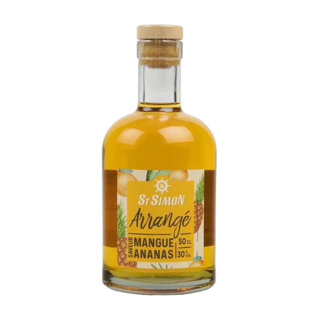 3596710553495 - St Simon - Rhum arrangé mangue ananas 30°