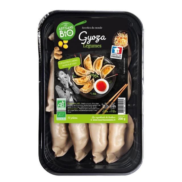3760098454495 - Les Artisans Du Bio - Gyoza aux Légumes