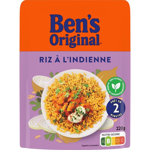 5010034015395 - Ben's Original - Riz Micro-ondes Express à l'Indienne