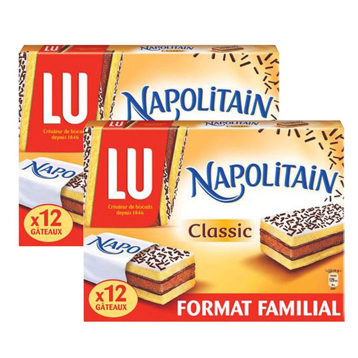 2050000336195 - Lu - Napolitain Mini classic, 2x12 pièces