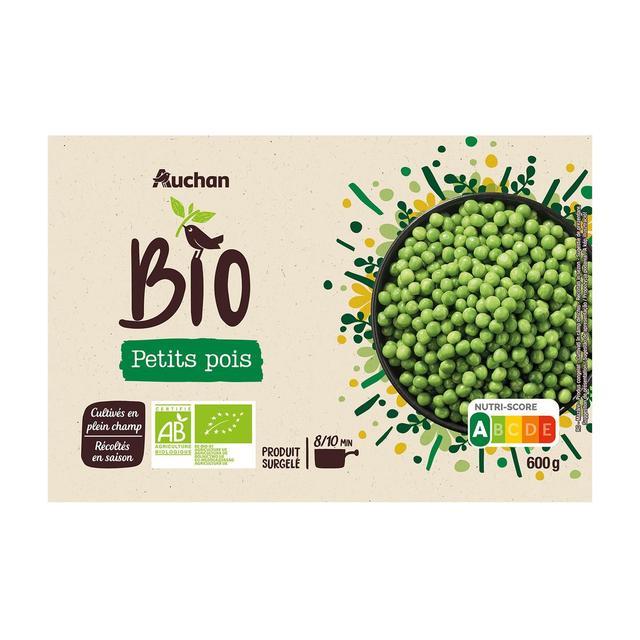 3596710490769 - Auchan BIO - Petits pois bio