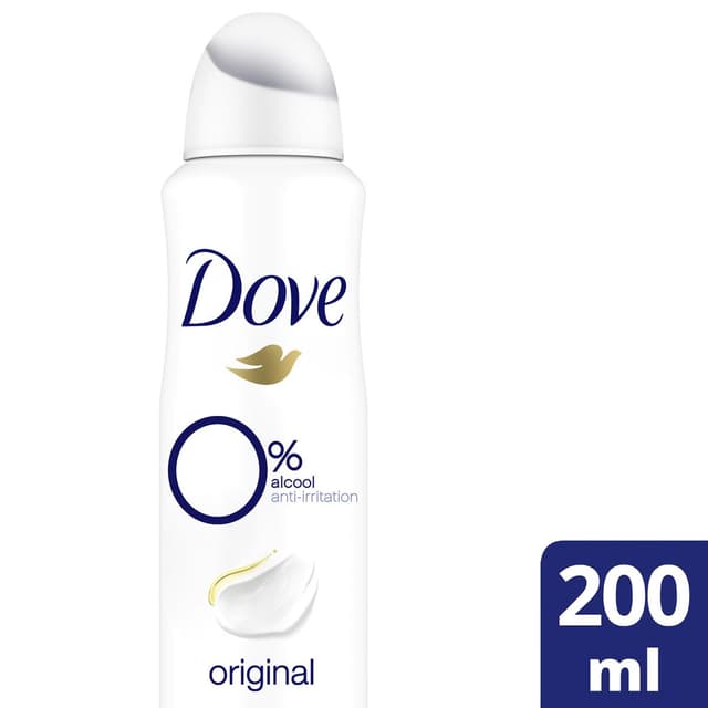 8714100017395 - Dove - Déodorant spray 24h original zéro sels d'aluminium et sans alcool