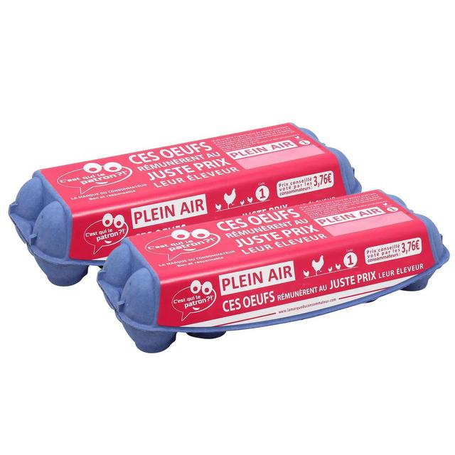 2050000377495 - C'est qui le Patron - Oeufs plein air