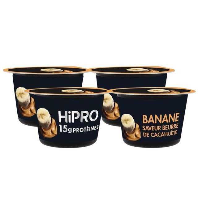 2050000378195 - HiPRO - Yaourt banane beurre cacahuète protéiné 0% mg