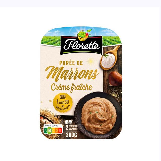 3422440009295 - Florette - Purée de Marrons Pointe de Crème Fraiche