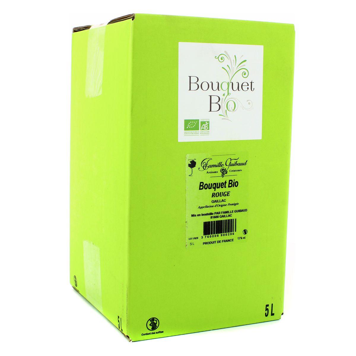 Gaillac Rouge AOP - Domaine la croix du Bouy BIO 13°
