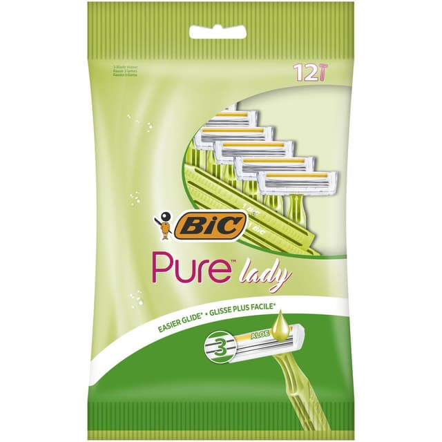 3086123710696 - Bic - Rasoirs jetables 3 lames aloe vera femme