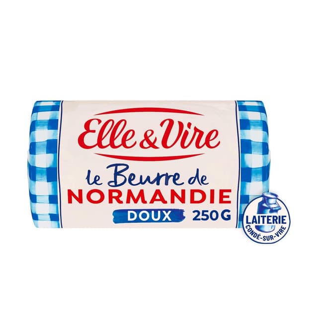 3451790022296 - Elle&Vire - Beurre Doux de Normandie