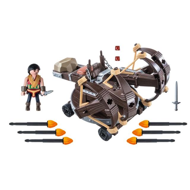 4008789092496 - PLAYMOBIL® Dragons - Eret et baliste à 4 projectiles de feu