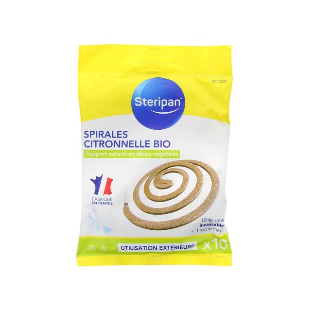 3031443122896 - Steripan - Spirales citronnelles bio