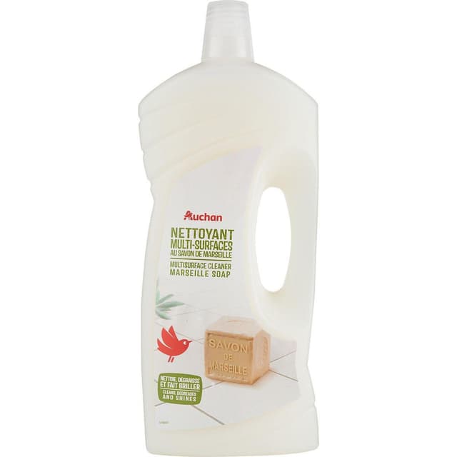 3596710532896 - Auchan - Nettoyant liquide multi-surfaces savon de Marseille