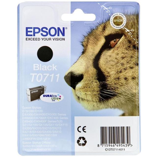 8715946622996 - Epson - Cartouche d'encre noire Guépard- T0711