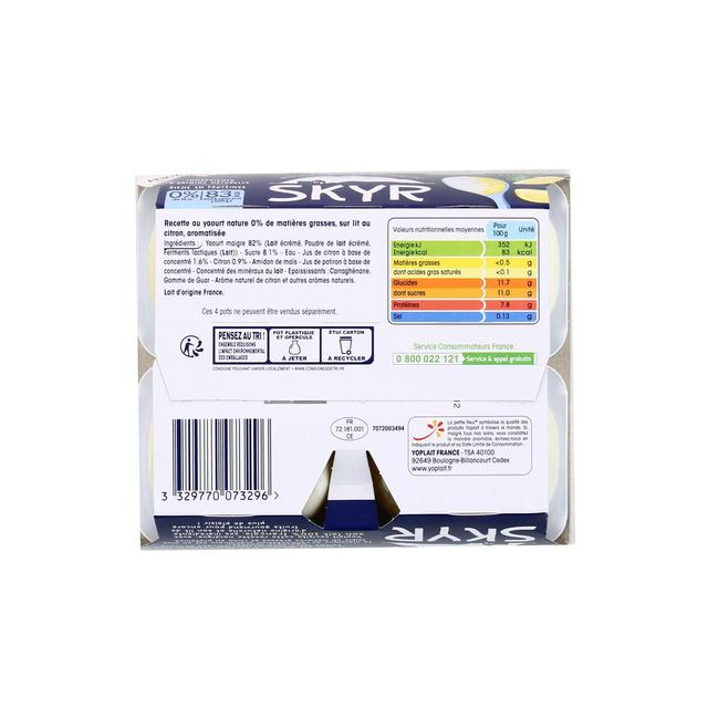3329770073296 - Yoplait - Skyr Citron 0%