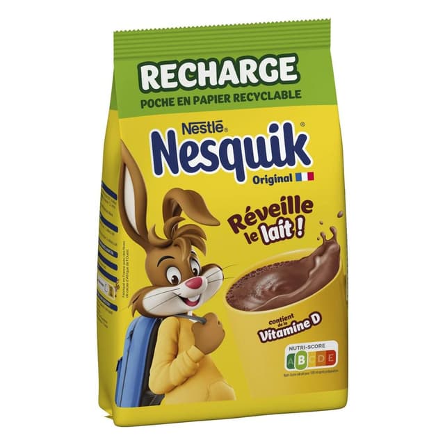 7613287213396 - Nesquik - Poudre de cacao au lait eco-recharge