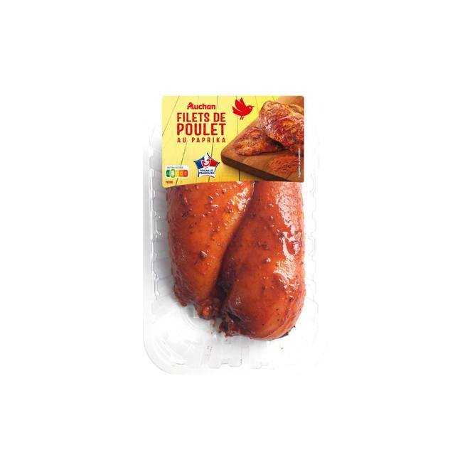 3254560413696 - Auchan - Filet de Poulet au Paprika
