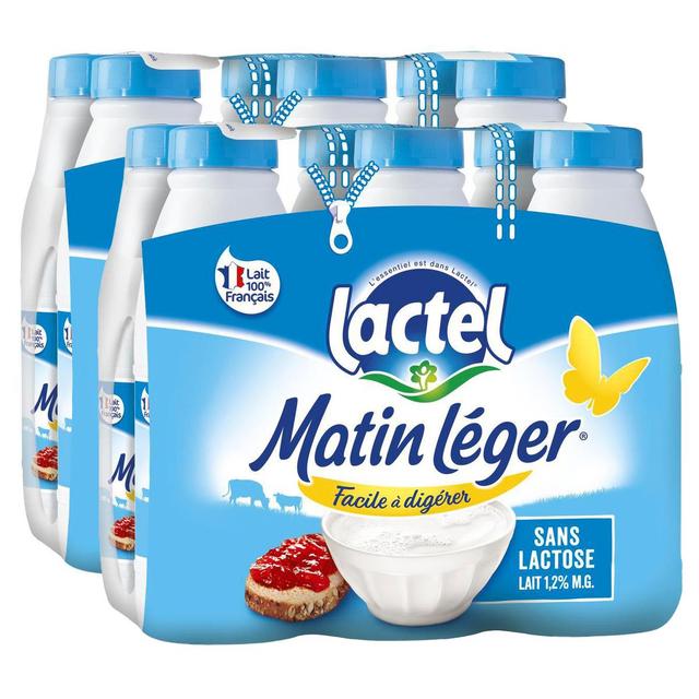 2050000404696 - Matin Léger de Lactel - Lait sans lactose 1,2% mg