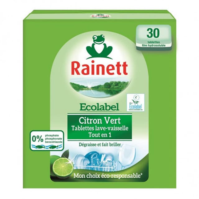 4009175934796 - Rainett - Tablettes tout en 1 parfum citron vert