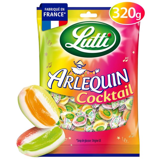 3116740027096 - Lutti - Bonbon Arlequin cocktail