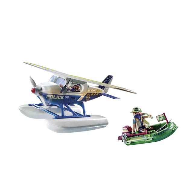 4008789707796 - PLAYMOBIL® City Action - Hydravion de police et bandit 