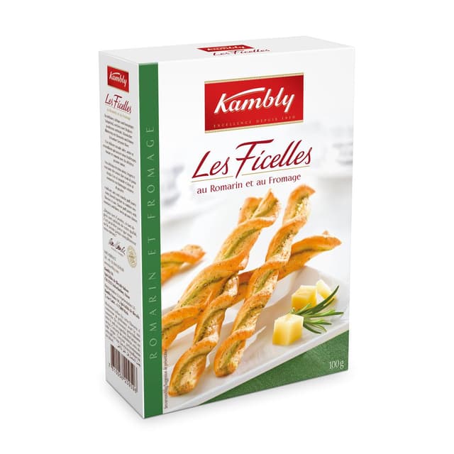7610058209596 - Kambly - Ficelles au romarin et au fromage
