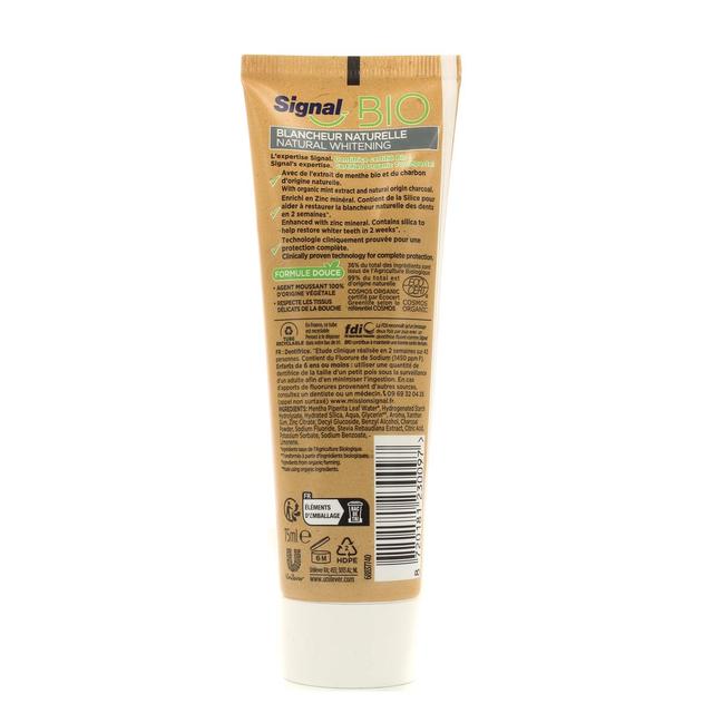 8720181230097 - Signal - Dentifrice blancheur Naturelle bio