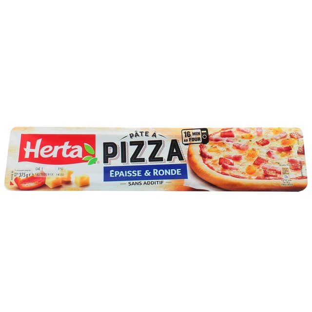 3154230010197 - Herta - Pâte à Pizza Epaisse & Ronde
