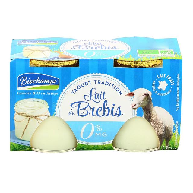 3375610000397 - Biochamps - Yaourt 0% bio au lait de brebis