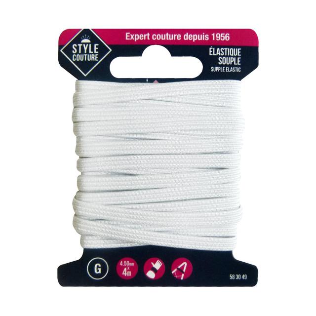 3040695830497 - Style couture - Elastique Souple Bloc 4,5Mmx4M