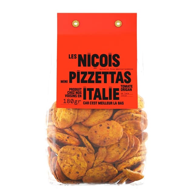 3760153840997 - Les niçois - Mini Pizzeta Tomate Origan