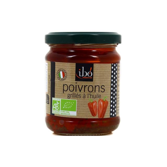 3609060001797 - Ibo - Poivron marinés Bio grillés à l'huile