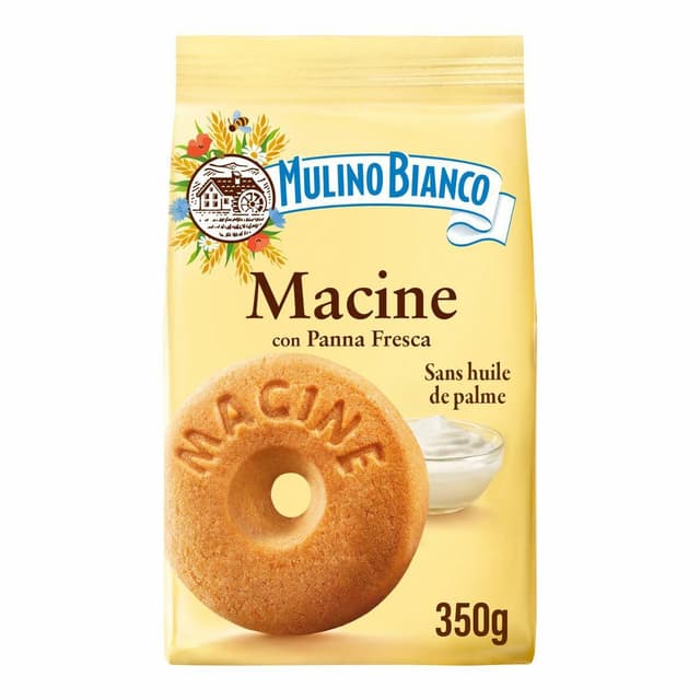 8076809572897 - Mulino Bianco - Biscuits Gateaux Macine à la crème pasteurisée