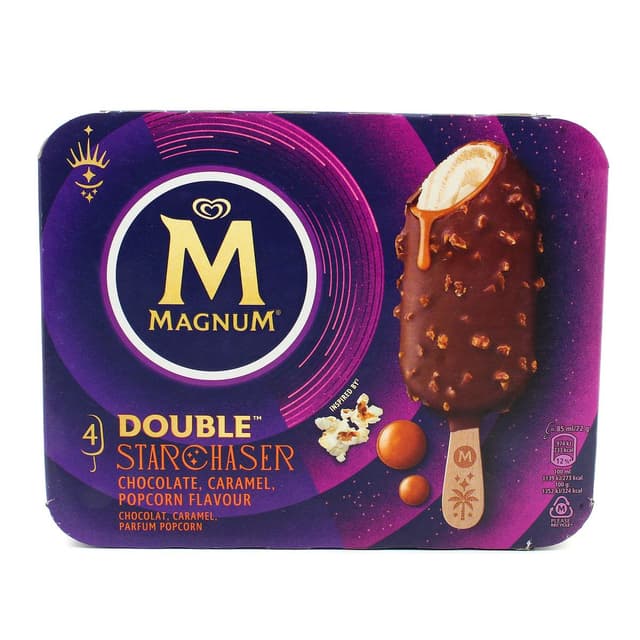 8711327582897 - Magnum - Bâtonnets Chocolat Caramel Pop Corn