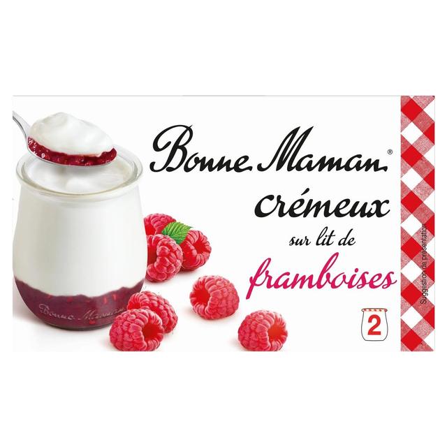 3608580183297 - Bonne Maman - Crémeux sur lit de framboises