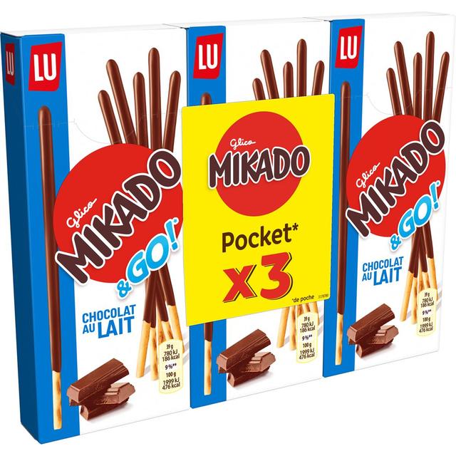 3017760603997 - Mikado - Chocolat au Lait