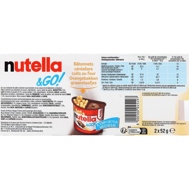 8000500045497 - Nutella - Nutella and Go !