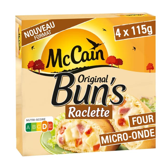 8710438105797 - McCain - Original Bun's Raclette