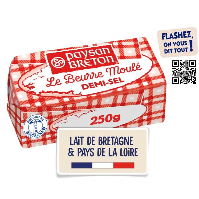 3412290015997 - Paysan Breton - Beurre moulé Demi Sel