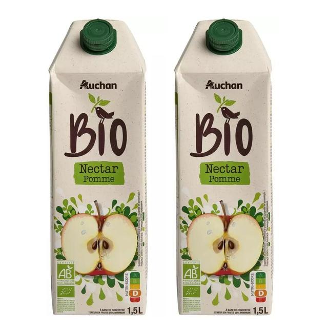 2050000406997 - Auchan BIO - Nectar de pomme bio