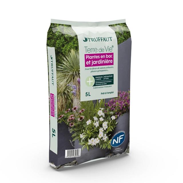 3423074630398 - Truffaut - Terreau Bacs et Jardinières - Terre De Vie